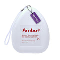 Kemp USA Ambu CPR Mask Kit 80 Set Adult & Child Silicone Resuscitation Mask Hard Case O2 Inlet Pocket Resuscitator Gloves Wipes First Aid Emergency Medical Supply Equipment