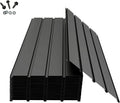 Domi Metal Roofing Panels 20 PCS, Galvanized Steel Corrugated Roof Panels Waterproof Heavy Duty Metal Siding Panels with Screws for Pergola Gazebo Garage Sheds Mobile Home (Grey)