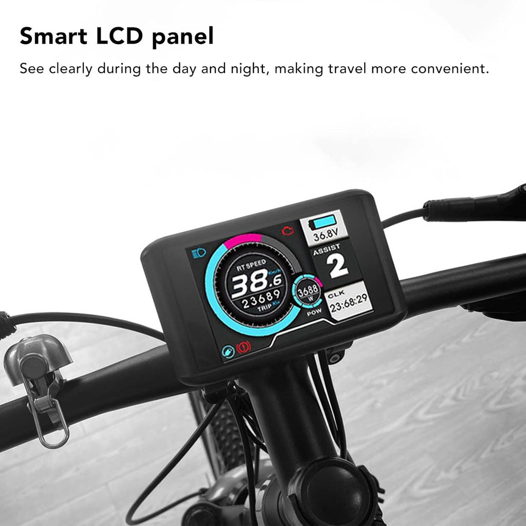 Electric Panel, UKC1 Color Display LCD Display for Electric Scooter with Connector Electric Accessories