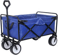 Folding Cart Wagon,Outdoor Fishing Car,Portable Camping Wagon,Garden Trolley,Shopping Handcart Buggy,Suitable for Outdoor Sports Events,Load 80KG
