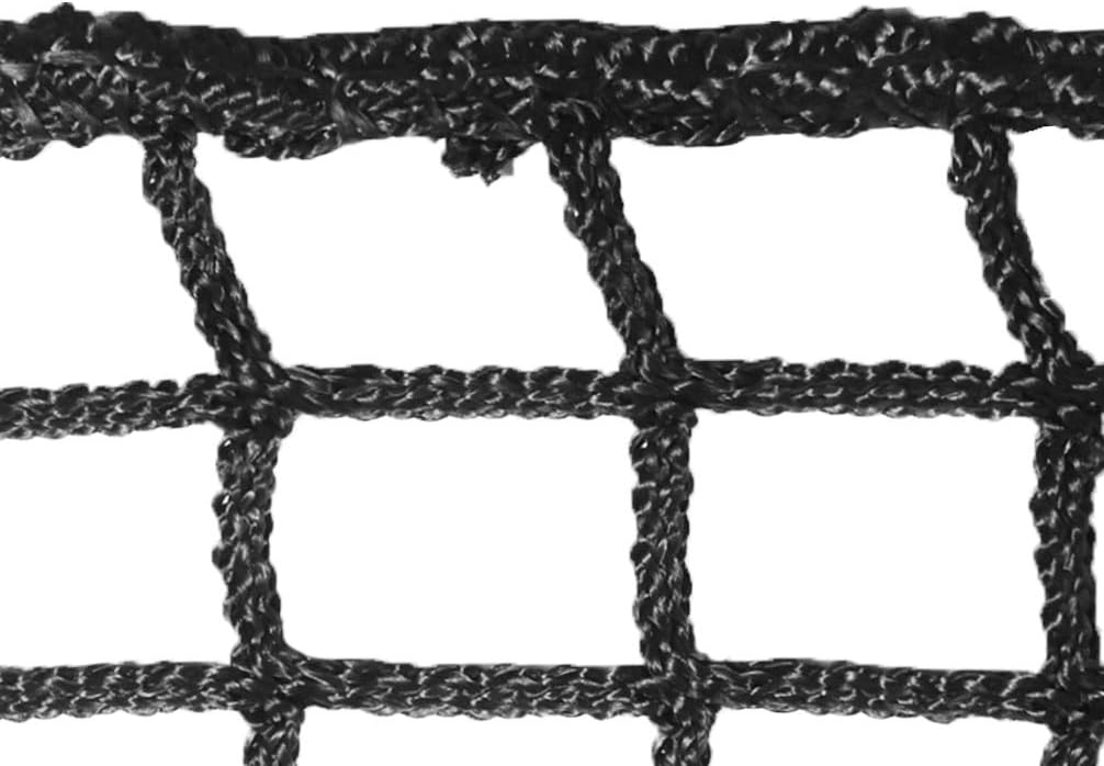 Aoneky Heavy Duty Knotless Golf Hitting Net, Practice Net with Reinforced Rope Edge, 1' Square Mesh 3mm Polyester Netting for Baseball Soccer Hockey Backyard Driving Cage Indoor Outdoor Use