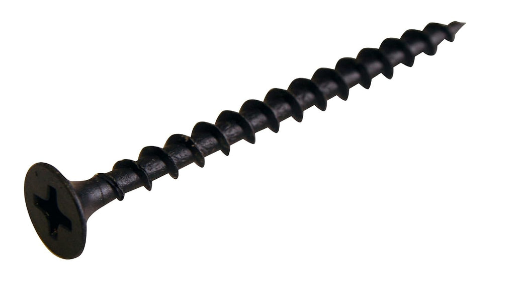 8-15X1 5/8 Fine Thread Drywall Screws | Phillips | Bugle Head | Steel | Black Oxide (Quantity: 2000)