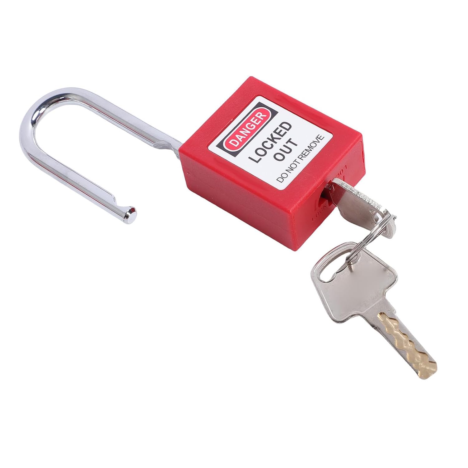 Sorandy Lockout Tagout Kit, Group Lockout Hasps, Universal Electrical Loto Clamp on Circuit Breaker, Loto Safety Padlock Kit with Tool Box & 2 Keys