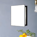 Electrical Panel Cover Electric Fuse Box Cover White Screen, Household Circuit Breaker Panel Cover No-Drill, Decorative Electrical Meter Box Hide Distribution Cover(WXH-50 x 70CM-19.7 x 27.6)