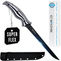 SORD Fillet Knife - 5-9' Filet Knives For Fish - Razor Sharp Boning Knife - Saltwater and Freshwater Fishing - Includes Kydex Sheath - Full Tang Blades | G10 Non Slip Grip | Corrosion Resistant