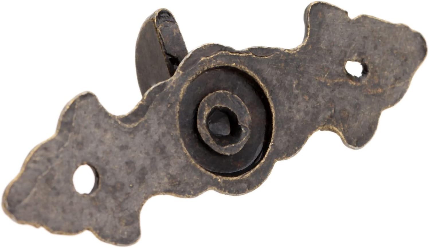1pc Lock Hasp Hook Metal 5 Screws Antique Bronze 63x47mm Decorative Wooden Box Case Chest Padlock Vintage Iron Hardware