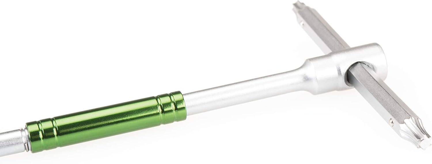 Park Tool THT-1 - Sliding T-Handle Torx Compatible Wrench Set, Silver