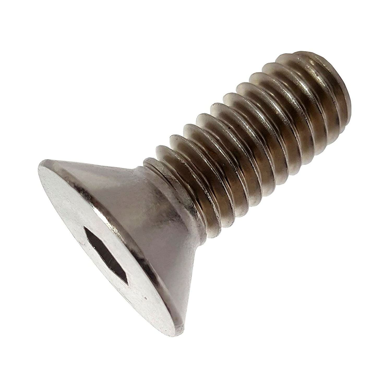 1/4-28 x 5/8' Flat Head Socket Cap Screws Kit Hardware Allen Drive Stainless Steel Pack of 250 Fastener Set LS11228F