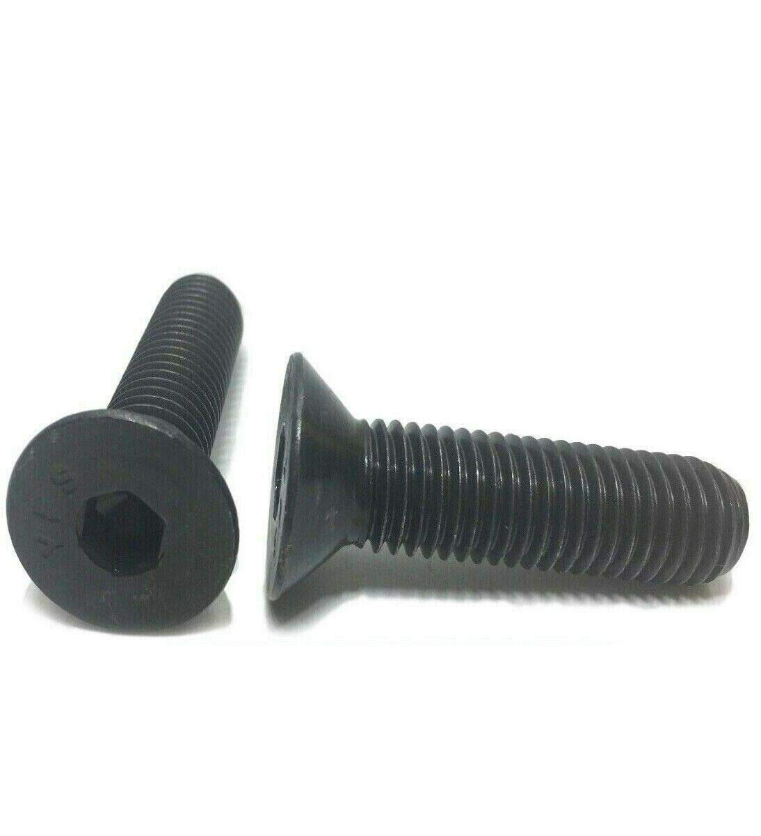 5/8-11 x 1 1/2' - Flat Head Cap Screw Black Oxide Thread Socket 150 Pcs Socket Head Screws B2B