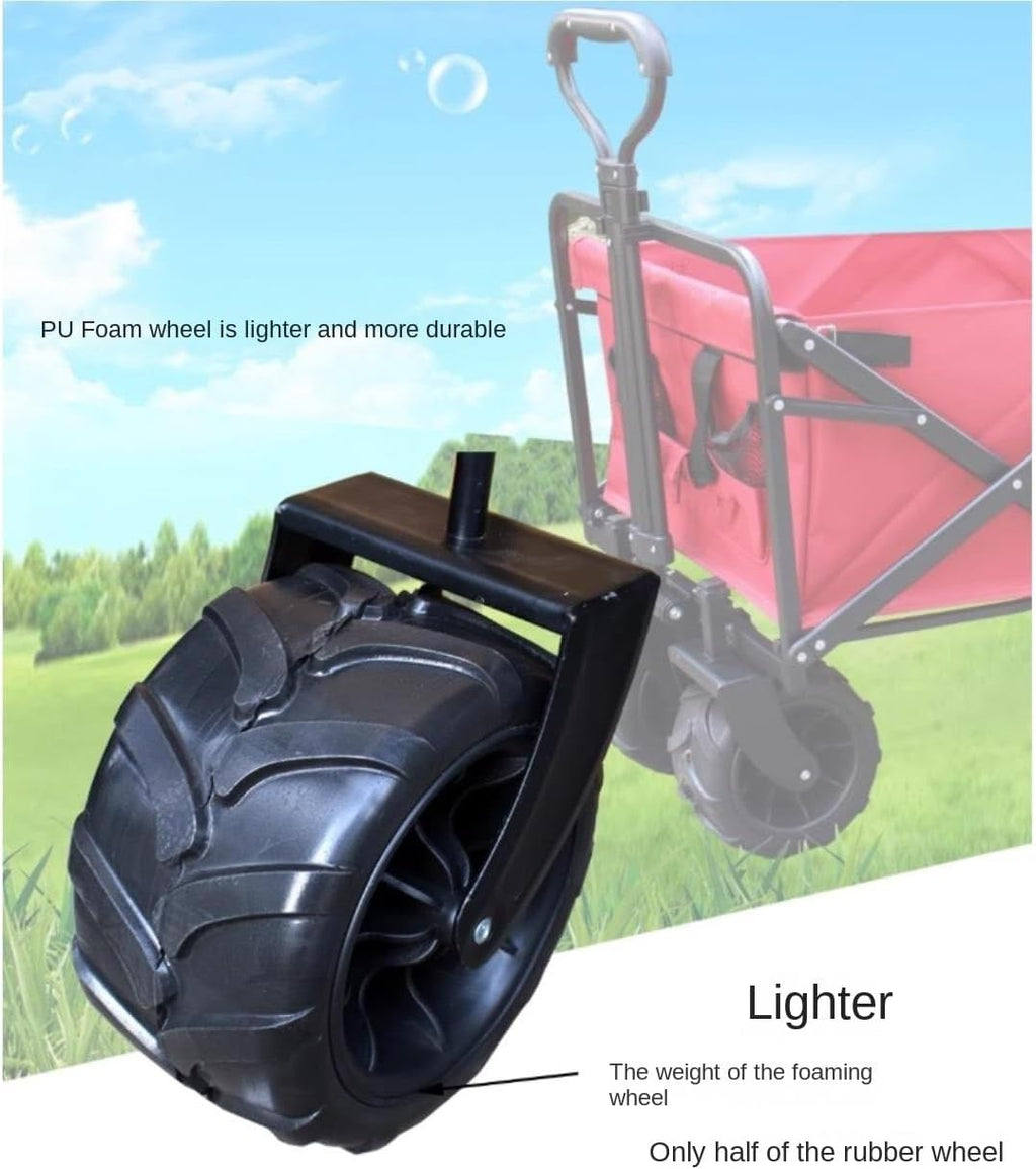 Folding Wagon Cart Beach Wagon Grocery Wagon Collapsible Wagon Cart With Canopy Wagon Wheels Portable Folding Wagon Adjustable Handles Beach Garden Sports Garden Wagon Utility Wagon Grocery Cart ( Col