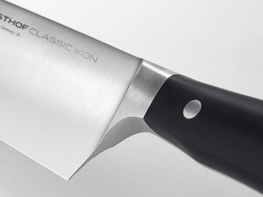 WÜSTHOF Classic IKON 5' Serrated Utility Knife, Black