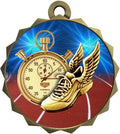 Express Medals 1 to 50 Packs Track Gold Medal Trophy Award with Neck Ribbon D214-D35