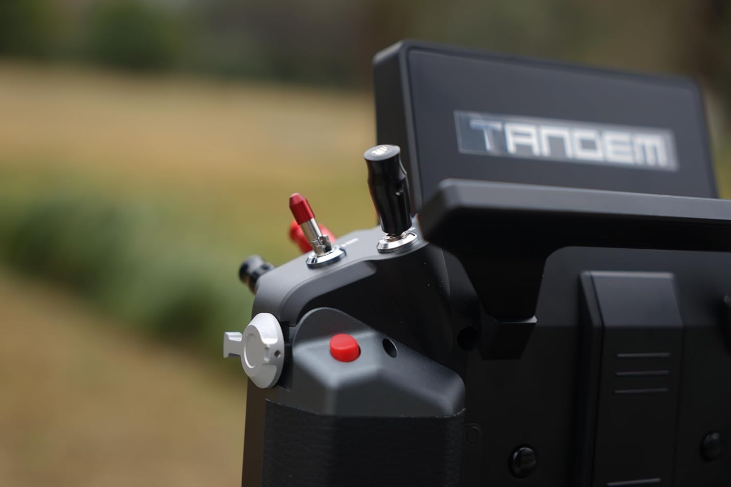 FrSky Tandem X20 PRO AW Radio Transmitter (Battleship Grey) Ultimate Combo - Includes TD SR18 Receiver, Remote NFC Panel & VANTAC Electric Screwdriver, Dual-Band 24CH Flagship System