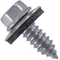 17 x 3/4' No-Paint Hex Washer Head Metal Roofing Screws with EPDM Washer - for Panel-to-Purlin and Recovery Applications - 6 Bags of 250 (1,500 Total)
