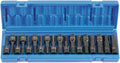 18 PC 1/2' DR COMBO HEX DRIVER SAE/METRIC SET