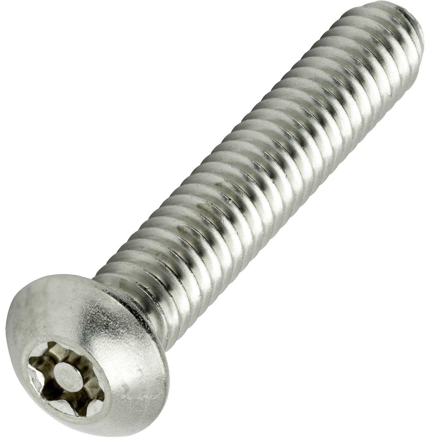 1/4-20 x 5/8' Torx Security Machine Screws Kit Hardware Button Head Stainless Steel Pack of 250 Fastener Set LS17309F