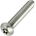 1/4-20 x 1/2' Torx Security Machine Screws Kit Hardware Button Head Stainless Steel Pack of 250 Fastener Set LS16015F