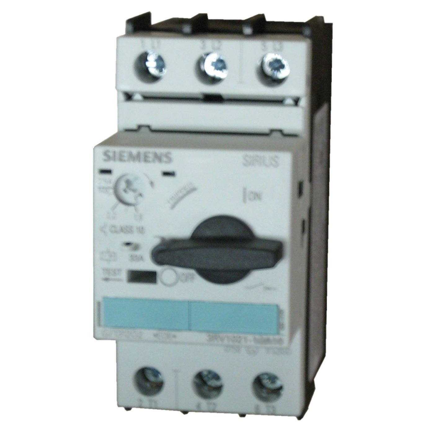 Siemens 3RV1021-1DA10 Manual Starter and Enclosure, Open Type, 2.2-3.2 FLA Adjustment Range