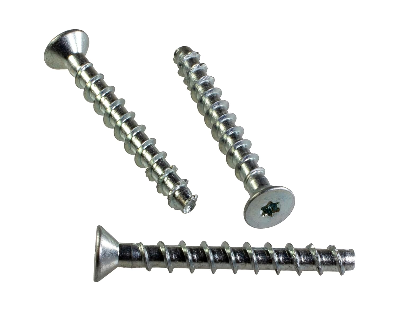 Simpson Strong-Tie THD37500CS - 3/8 Inch x 5 Inch Countersunk Head, Zinc Plated Titen HD Heavy Duty Screw Anchor for Concrete, Easy Installation (Pack of 50)