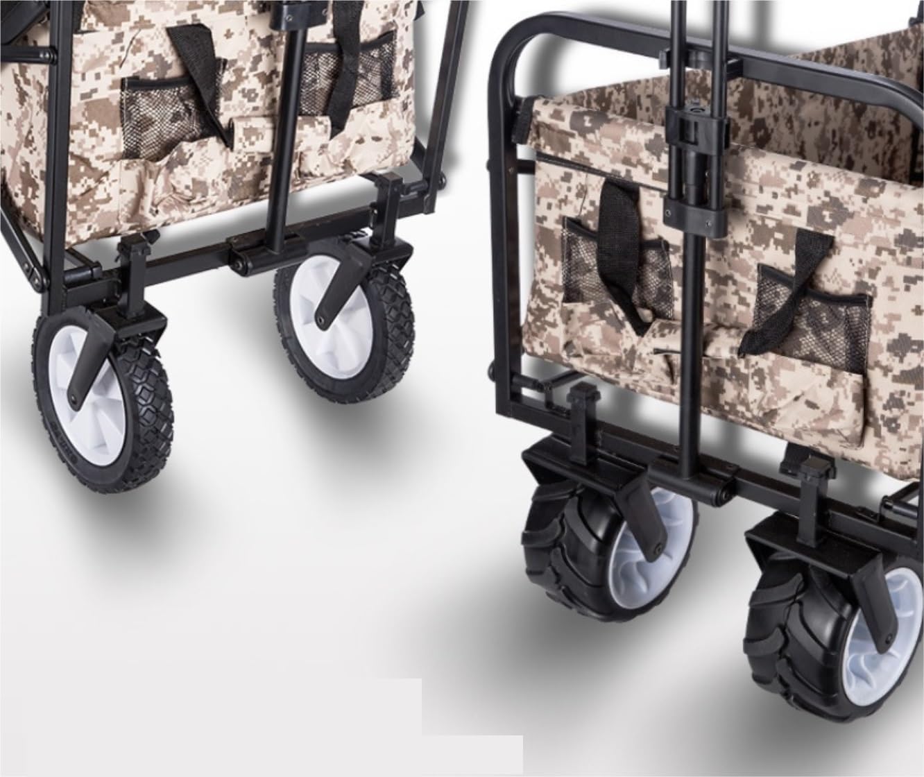 Folding Wagon Cart Beach Wagon Grocery Wagon Folding Utility Wagon Cart Garden Camping Collapsible Wagon Sports Wagon Heavy Duty For Outdoor Festivals Camping Grocery Cart Garden Wagon Utility Wagon (