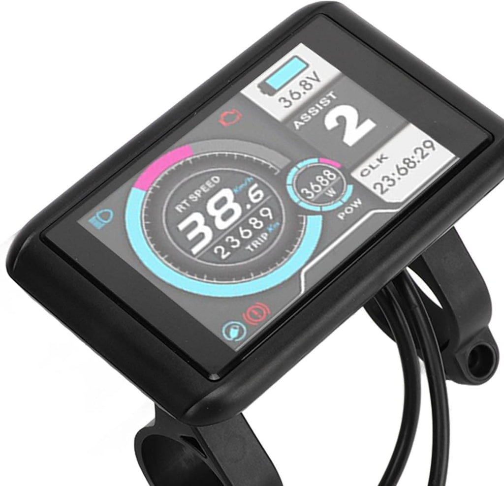 Electric Panel, UKC1 Color Display LCD Display for Electric Scooter with Connector Electric Accessories