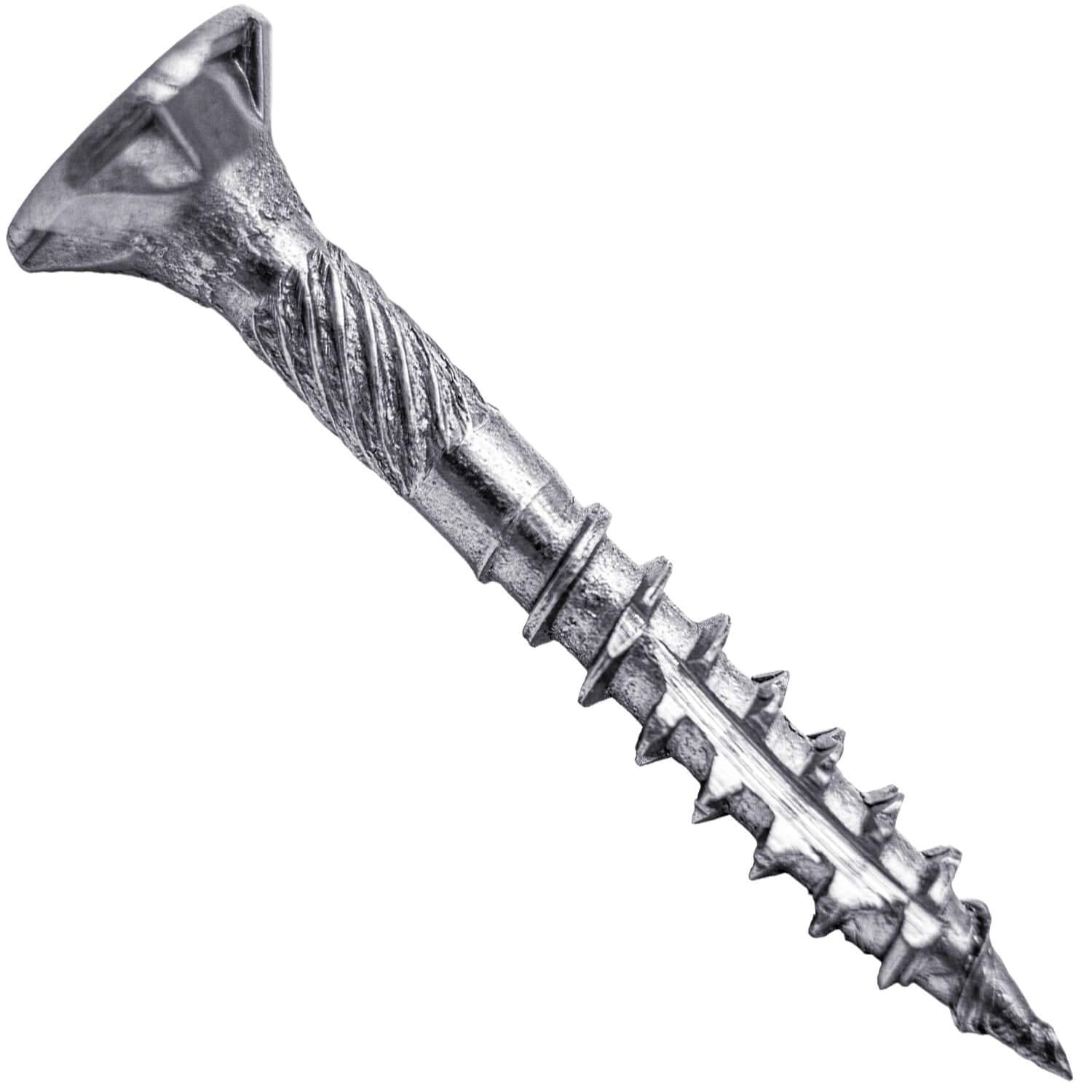 Silver Star 8 x 1-1/4' Stainless Steel Wood Screw - Torx/Star Drive Head - Grade 305 - Approx. 1150 Screws (5 Pounds)
