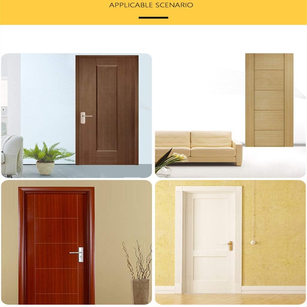 Door Lock 12 Pc 3/4/5 Inch Long Lacquered Door Latch Sliding Lock Barrel Bolt Latch Hardware Hasp Staple Gate Safety Lock Black (Color : 5inch) (5inch)