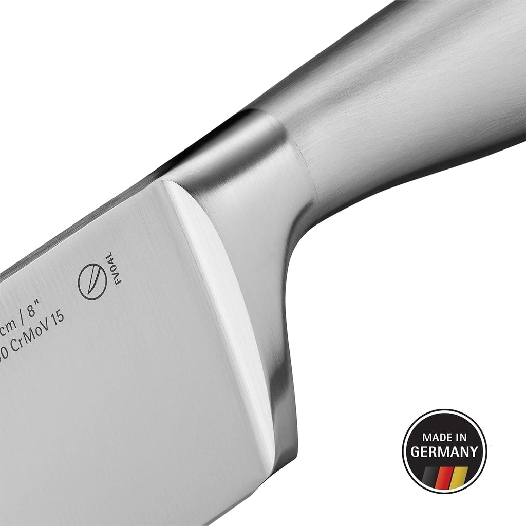 WMF Chinese cutting knife, Grand Gourmet length 28.5cm, blade length 15cm, performance cut, made in Germany, forged special knife, steel stainless steel handle