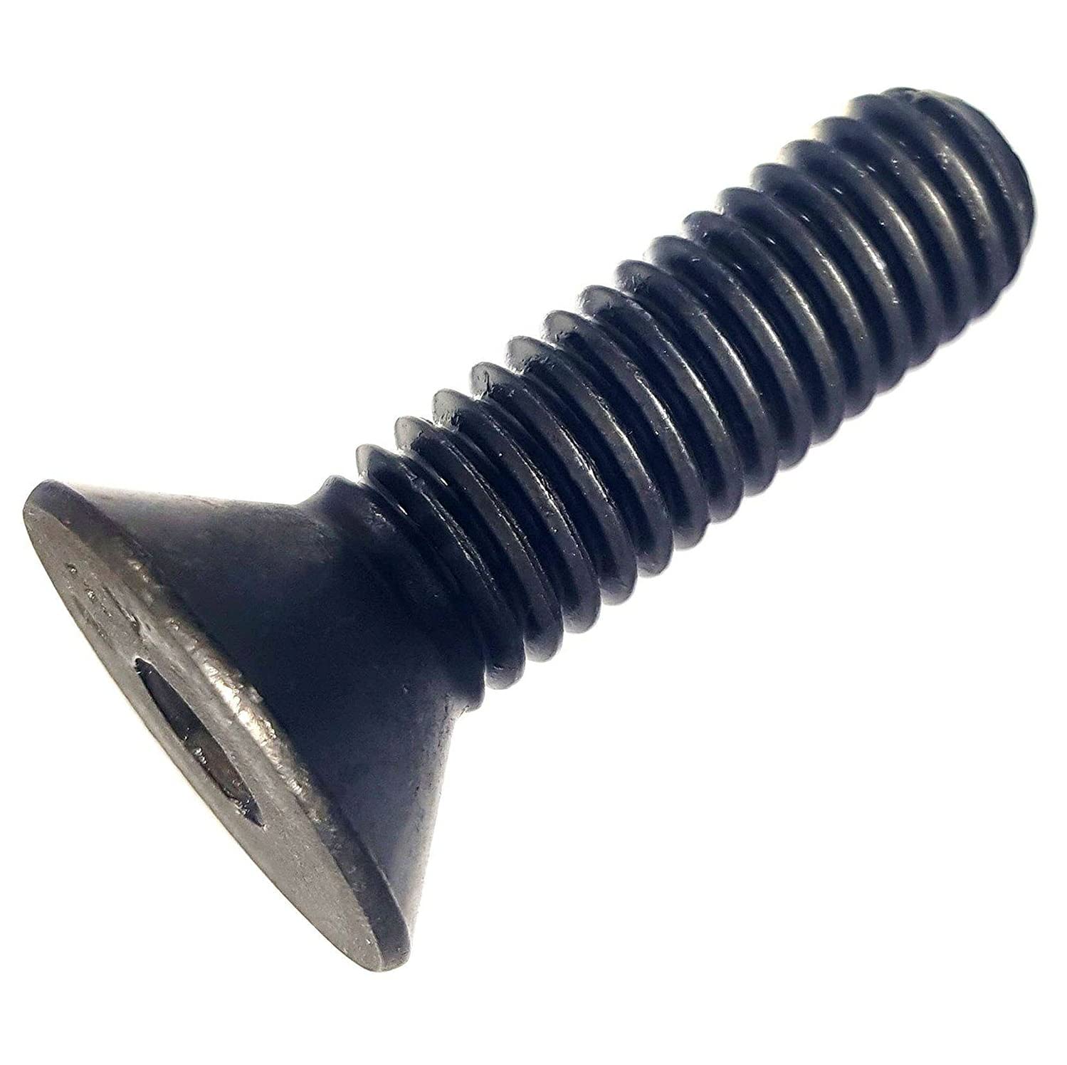 1/4-28 x 5/8' Flat Head Socket Cap Screws Kit Hardware Grade 8 Steel Black Oxide Pack of 1000 Fastener Set LS18838F