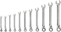 TEKTON Reversible 12-Point Ratcheting Combination Wrench Set, 11-Piece (1/4-3/4 in.) | WRC94000