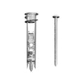 Self-Drilling Toggle Anchors with #8 x 2-1/2' Zinc Screws, 100 lb Capacity - Heavy Duty Drywall Wall Anchors | 250-Pack