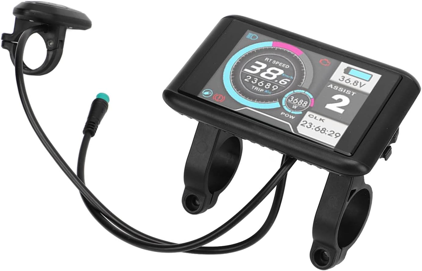 Electric Panel, UKC1 Color Display LCD Display for Electric Scooter with Connector Electric Accessories