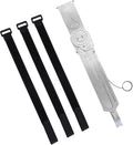Metal Hidden Blade 1:1 Replica Retractable Stainless Steel Props Telescopic Mechanism for Cosplay & Collectors (Ezio)