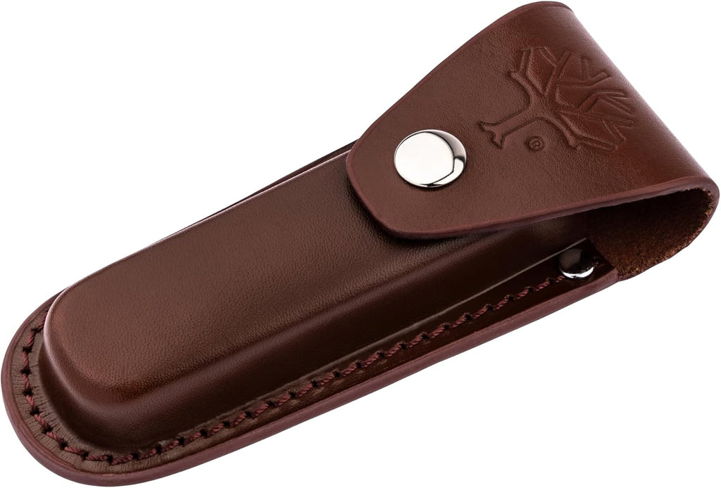 Boker Folding Hunter 4.5 Inch Pocket Knife, Jigged Black Bone, Traditional Series 2.0, Made in Germany