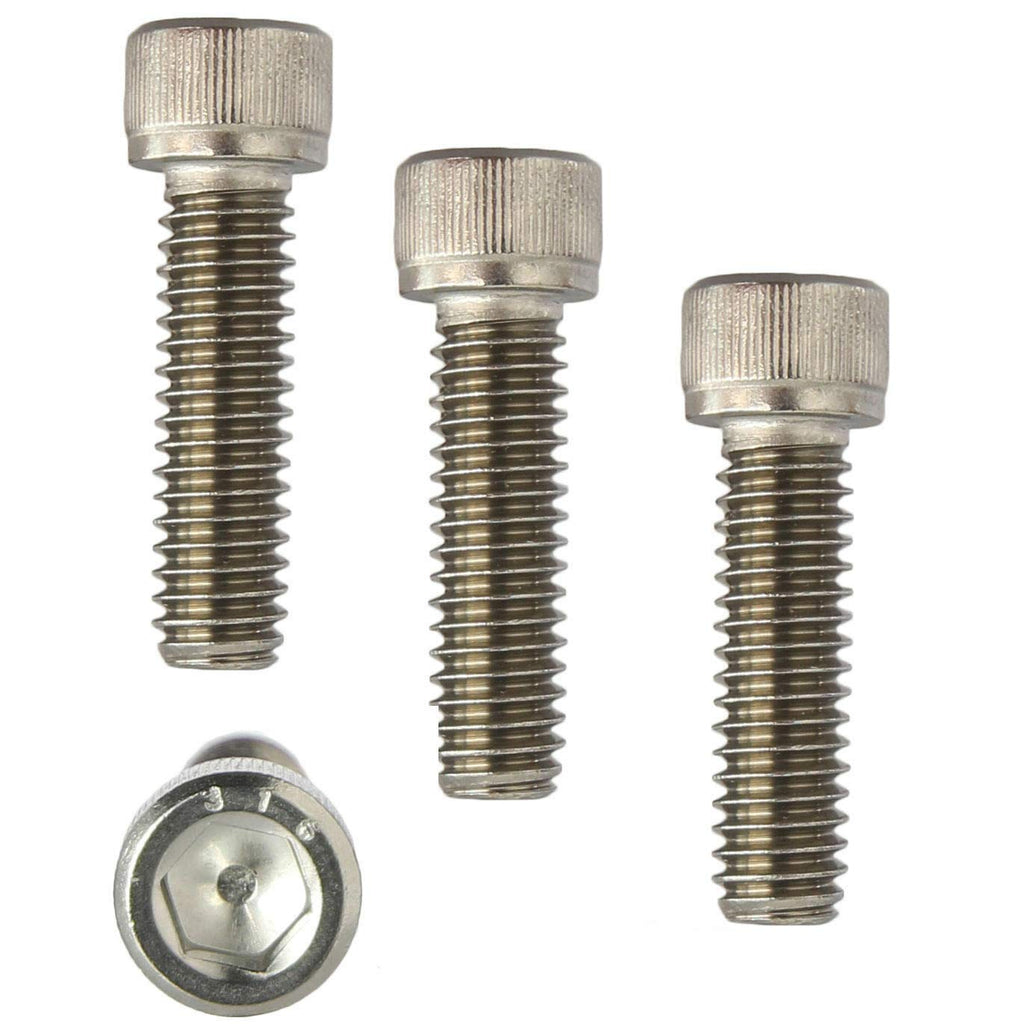 Marine Grade 316 Stainless Steel Socket Head Cap Screws 1/4-20 X 1/2' 500 Pcs Socket Head Screws B2B