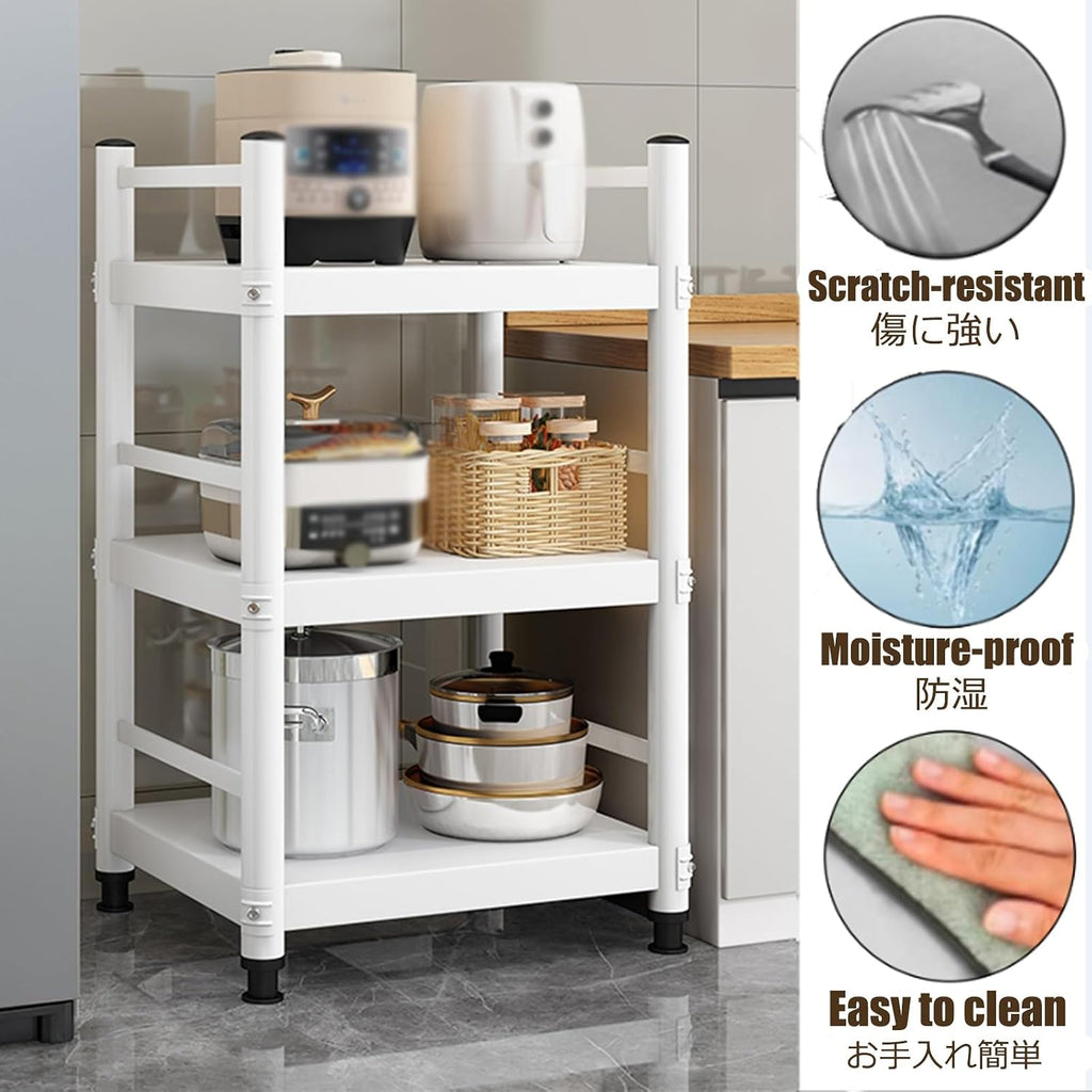 Kitchen Microwave Stand Balers Rack Tall Bakers Rack Baker Racks for Kitchen Kitchens Stands with Storage Suitable for Restaurants, Kitchens, Living Rooms(95cm,25 * 80CM)