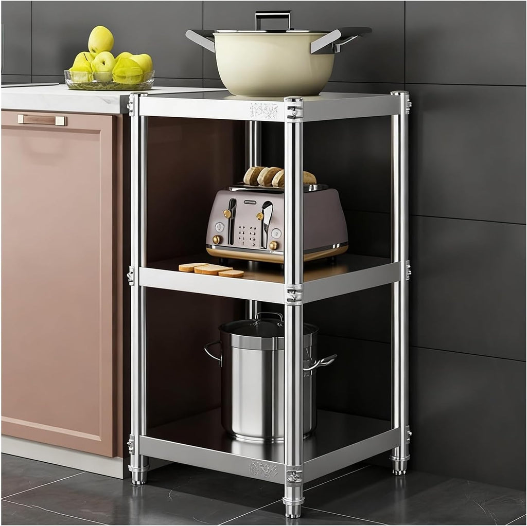 Microwave Stand with Storage，Baker Racks for Kitchen，It Can Be Used to Store Kitchen Utensils, Microwave Ovens, Rice Cookers, Etc.(60cm,20 * 40CM)