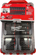 Milwaukee Electric Tool 3/8'' Drive 19 Piece Deep