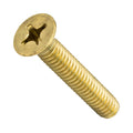 1/4-20 x 1/2' Flat Head Countersink Machine Screws Solid Brass Drive 250Pcs Screws Set Fasteners
