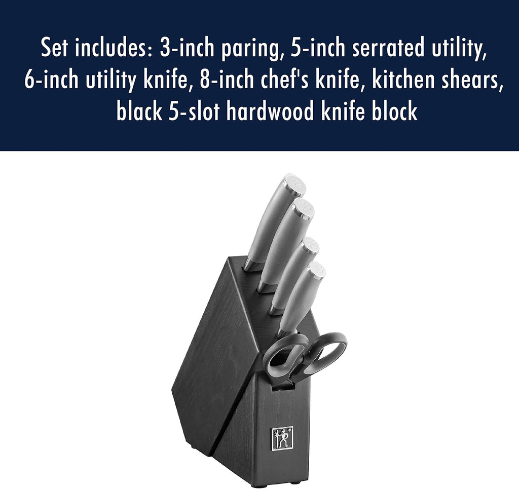 Henckels Modernist 6-pc Studio Knife Block Set