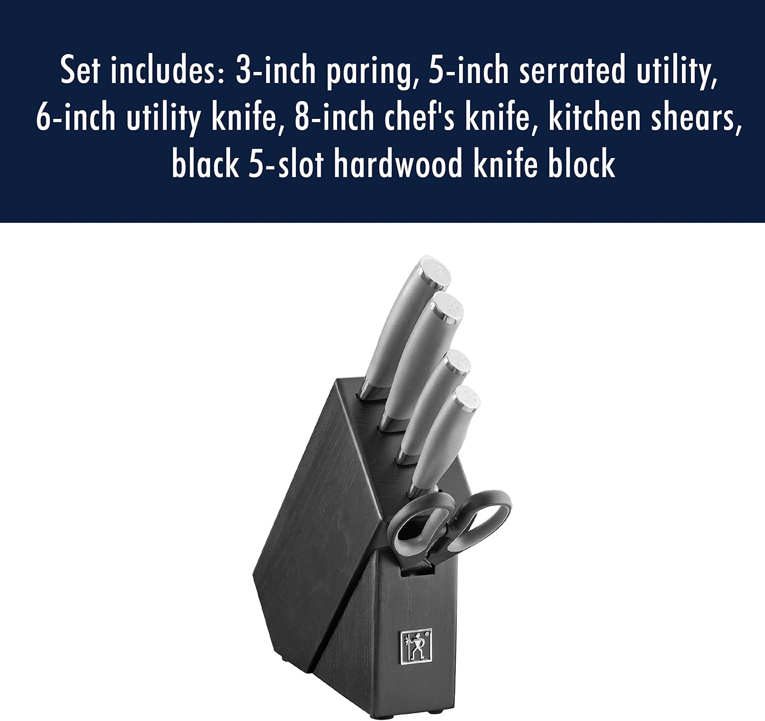 Henckels Modernist 6-pc Studio Knife Block Set