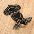 1pc Lock Hasp Hook Metal 5 Screws Antique Bronze 63PB9rrtage Iron Hardware