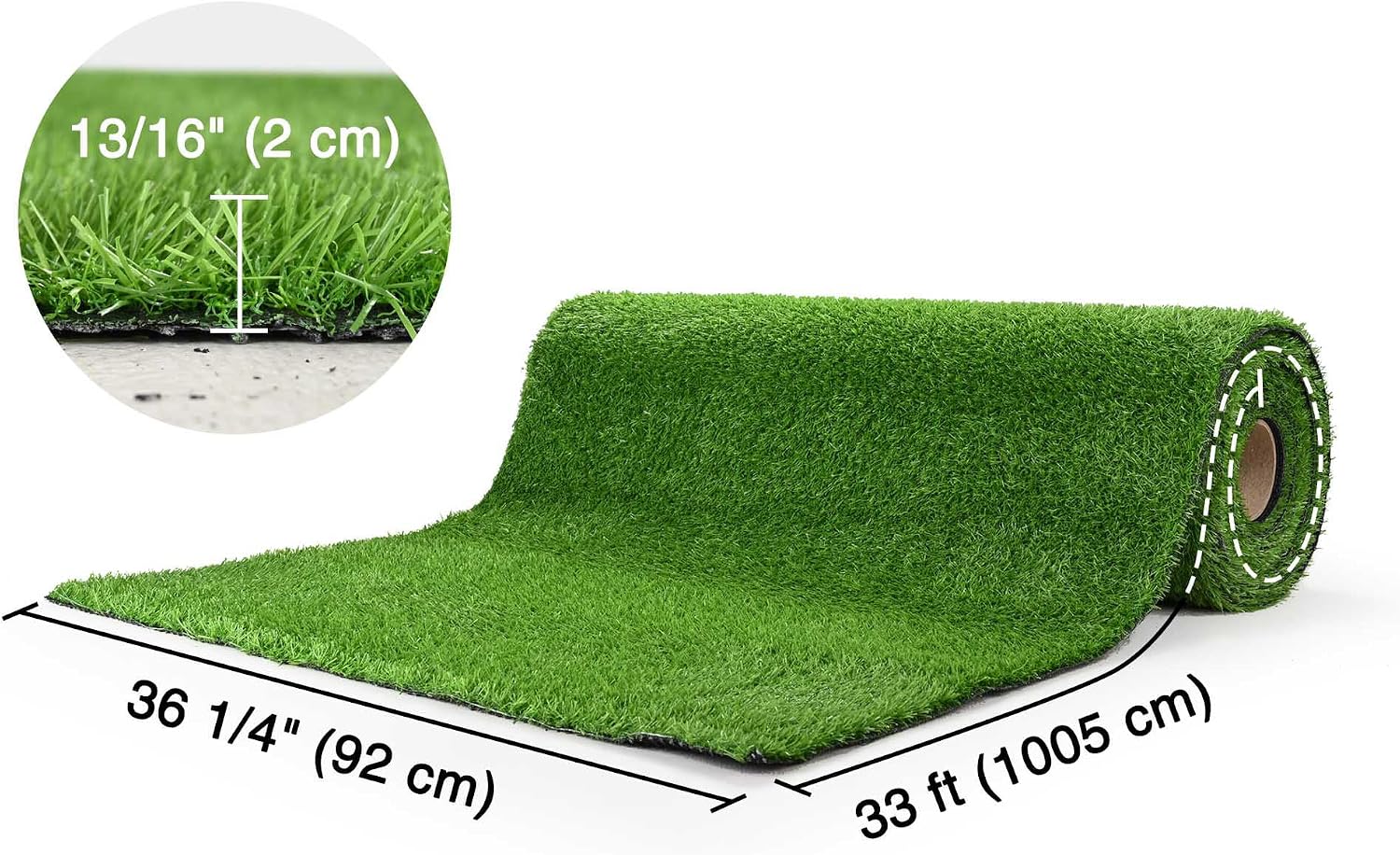 Yescom Sports Sled Strips Turf Gym Turf Flooring for Weight Sled Push Gym Equipment Outdoor Indoor Use 33'x3'(100 Sq.Ft) 0.8' H