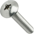 1/4-20 x 5/8' - Phillips Truss Head Stainless Steel 18-8 500 Pcs Machine Screws B2B