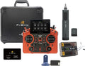 FrSky Tandem X20 PRO AW Radio Transmitter (Orange Red) Ultimate Combo - Includes TD SR18 Receiver, Remote NFC Panel & VANTAC Electric Screwdriver, Dual-Band 24CH Flagship RC Controller System
