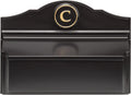 Whitehall Colonial Mailbox for Outside, Custom Wall Mailbox with Monogram