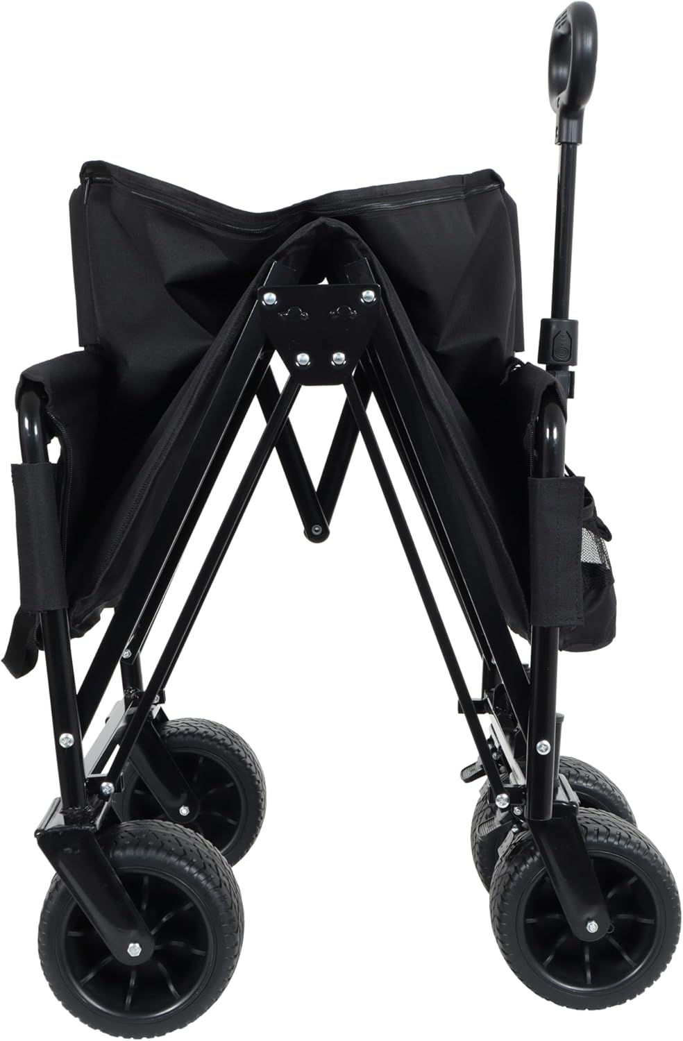 LifeSky 3-in-1 Convertible Wagon Cart for Family Outdoors: 500lbs Heavy-Duty Utility Wagon with Bench Seat & 180L Storage - All-Terrain Wheels for Camping Beach Sports Garden & Moving