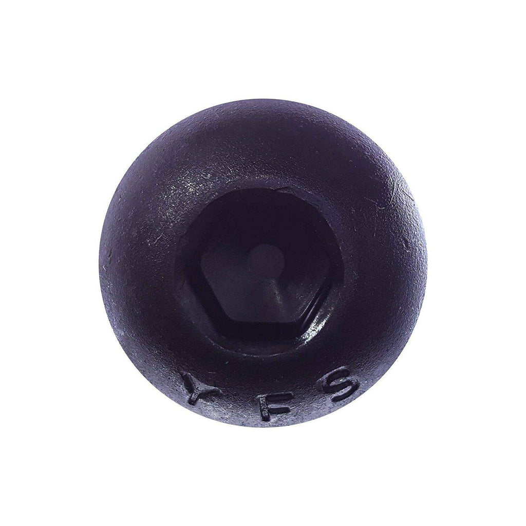 1/2-13 x 5/8' - Button Head Socket Cap Screws Black Oxide Alloy Steel Qty 50 Socket Head Screws B2B