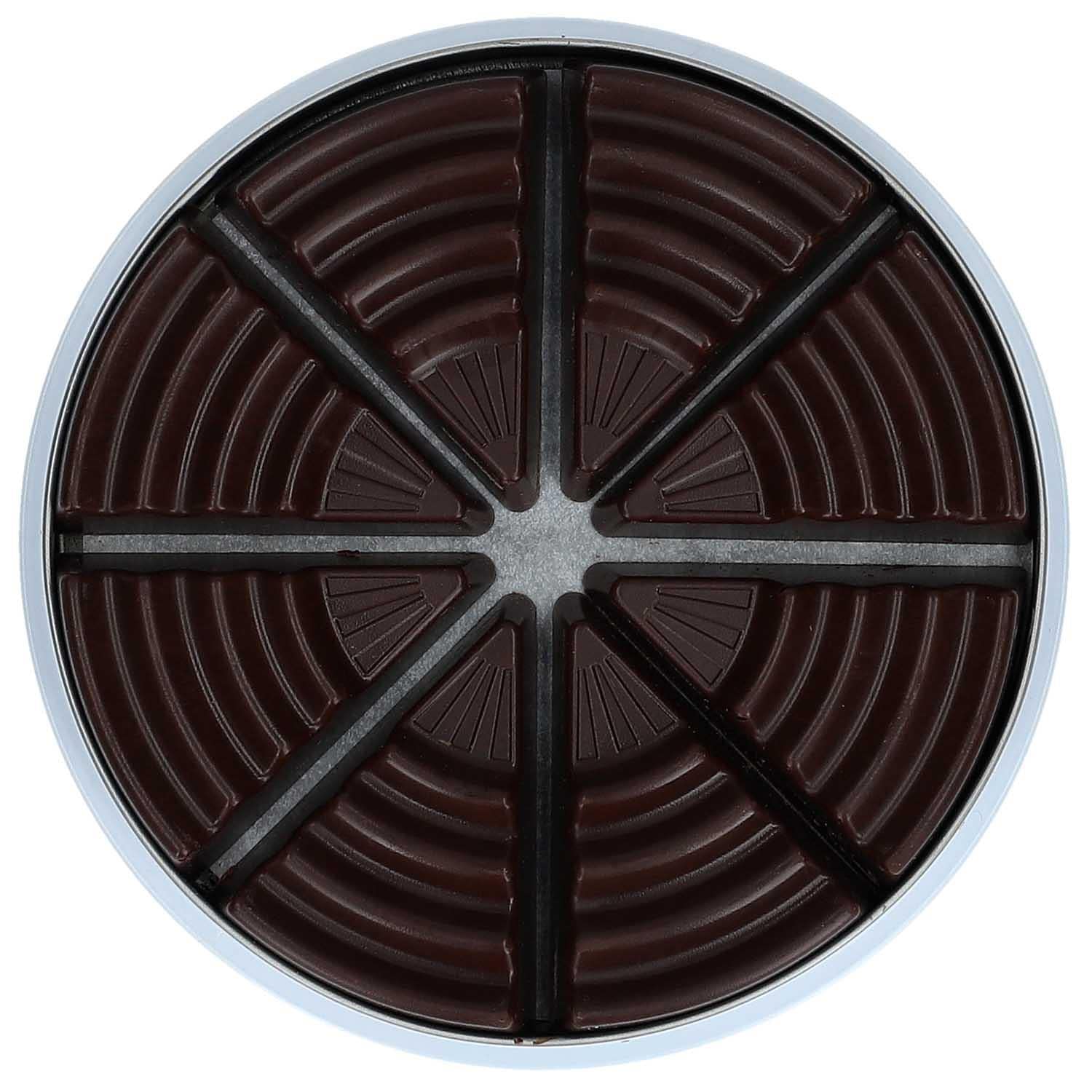 SCHO-KA-KOLA Chocolate Dark Classic with natural Caffeine from Cocoa, Cola-Nut-Powder and Coffee 10 tins x 100 g/Germany Box