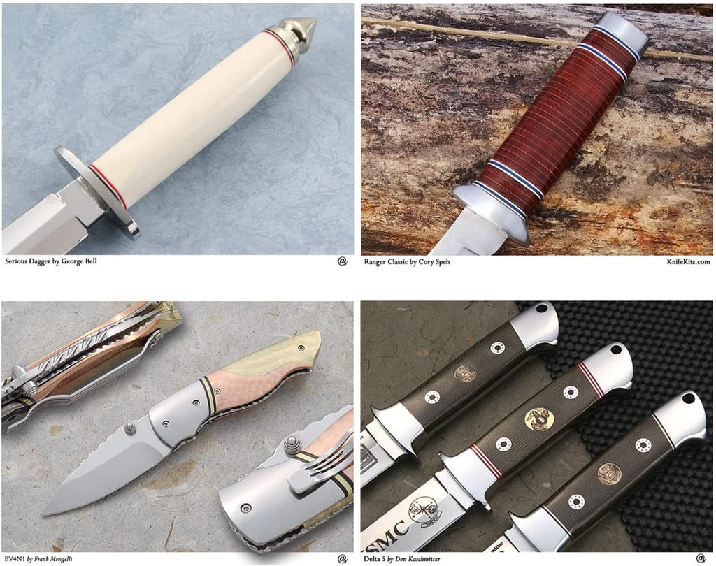 EZSMITH G10 - Knife Handle Spacer Material - (3 x 12 x .060 Inches) - 16 Color Value Pack